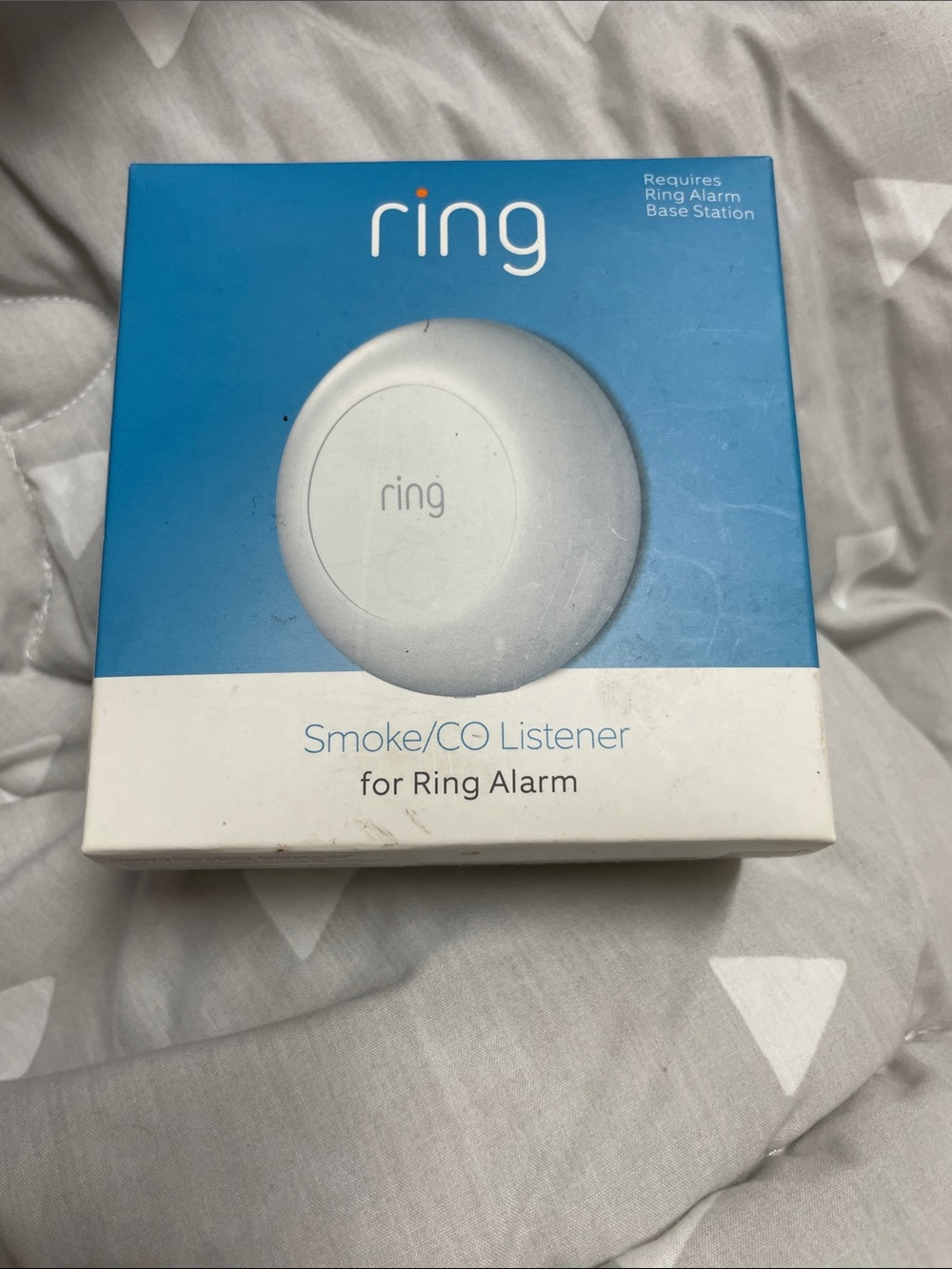 Ring Smoke/CO Listener - White and Blue Packaging